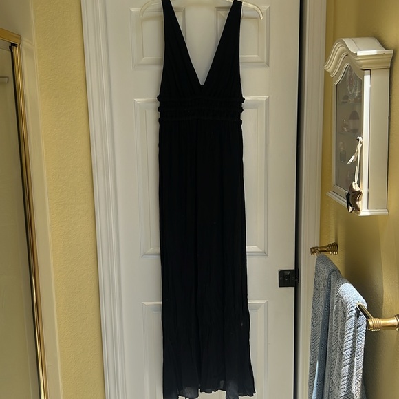 Wayf Dresses | Wayf Surrey Plunging Cut Out Maxi Dress | Color: Black | Size: M| - Picture 4 of 7
